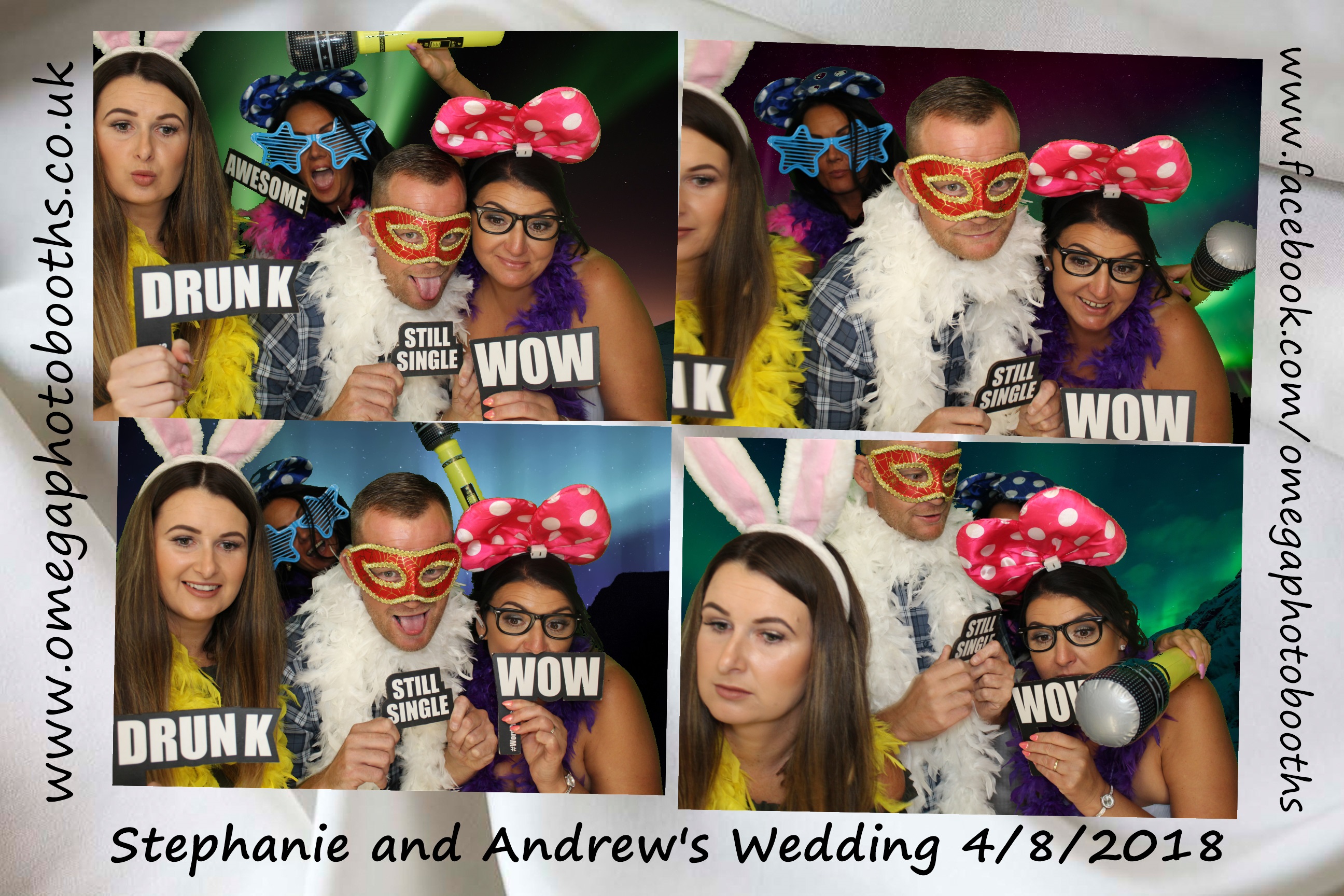 Stephanie and Andrew's Wedding | View more photos from the event at gallery.omegaphotobooths.co.uk/u/Omega-Photobooths/Stephanie-and-Andrews-Wedding